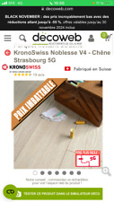 Parquet flottant luxe KRONOSWISS NOBLESSE 