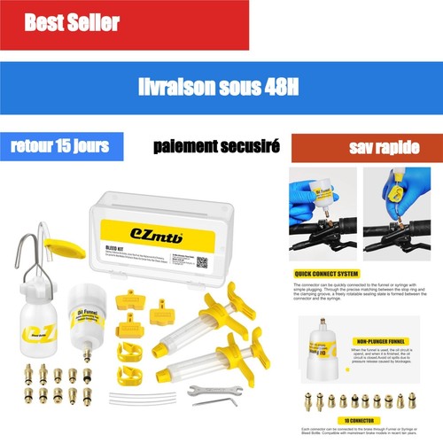 Kit purge frein - purge, hydraulique