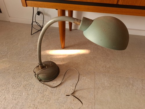Lampe vintage indus metal - lampe,