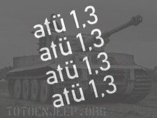 POCHOIR MARQUAGE GERMAN ATU