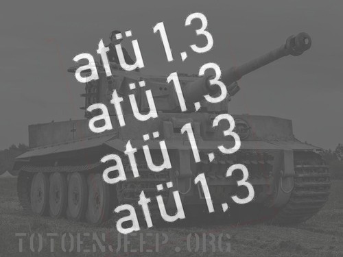 Pochoir marquage german - german, atu