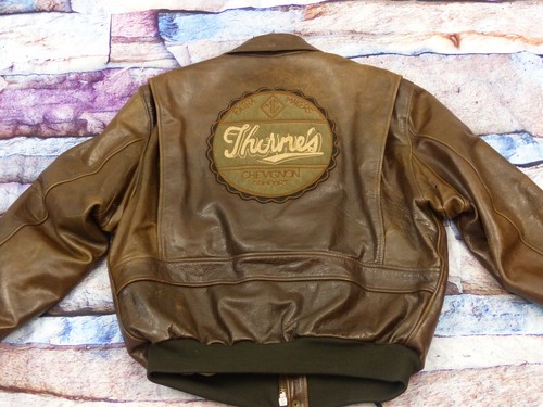 Chevignon pilote veste cuir - pilote,