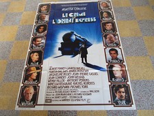 LE CRIME DE L'ORIENT EXPRESS Affiche Cinéma  AGATHA CHRISTIE SEAN CONNERY n146