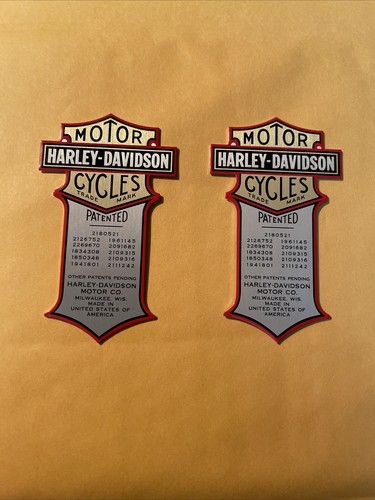 Harley davidson patented metal - davidson,