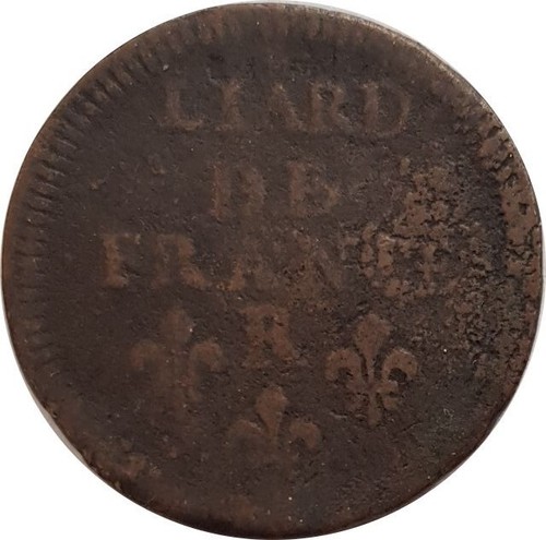 Louis xiv liard de - (1643-1715),
