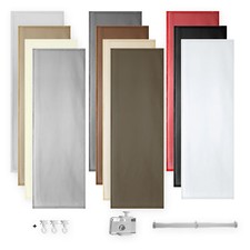 Rideau Transparent En Voile Uni Environ 60x245 Cm