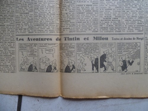 Tintin journal soir - /,