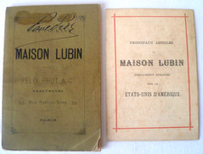 RARE CATALOGUE TARIFS PARFUMS LUBIN 1872 EXEMPLAIRE DE PAUL PROT