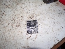 plaque de mines motobecane d55