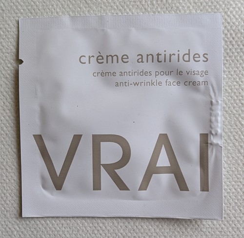 Echantillon crème anti rides - echantillon, anti-rides