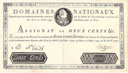 200 livres france - 200, ass.29a