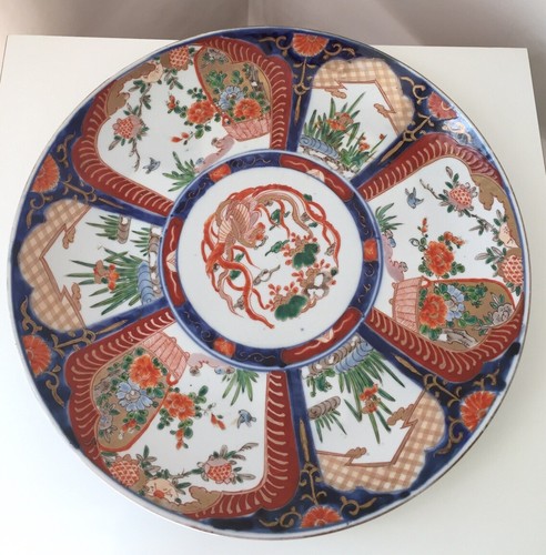 Ancien grand plat - , japonais