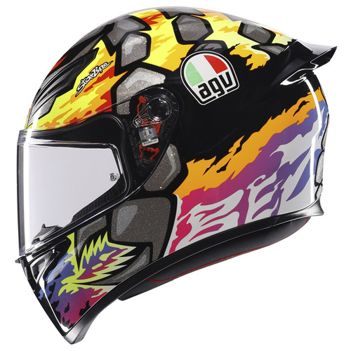 Casque moto agv bezzecchi - casque,