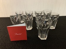 16 verres modèle Harcourt en cristal de Baccarat h : 9 cm  (prix à la pièce)