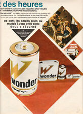 Publicité ancienne piles