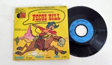 45 tours livre-disque Pecos Bill Le Joyeux Cow-Boy 1970 Walt Disney