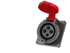 Socle femelle CEE triphasé, 4