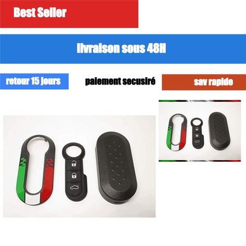 Coque clé fiat 500 grande - coque, 500,