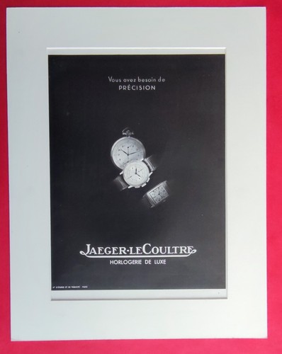 Publicité presse montres - publicité, presse: