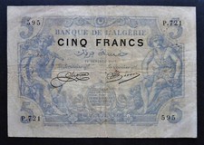 Algérie - 5 Francs - 20