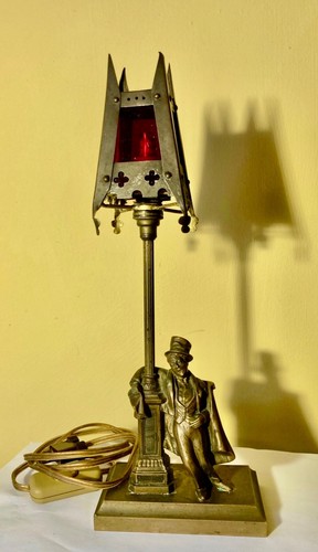 Ancienne veilleuse bronze - ,