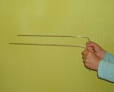 BAGUETTE SOURCIER SOURCELLERIE BAGUETTES DETECTION RADIESTHESIE ESOTERISME 