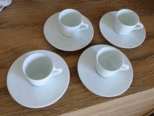 Lot de 4 tasses + sous Tasses Nespresso Collection Ritual Andrée Putman