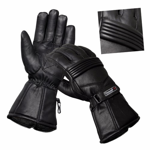 Gants cuir moto - en,