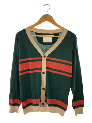 Gilet cardigan blanc vert - gilet,