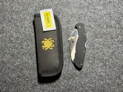 Spyderco civilian black g10 - spyderco,