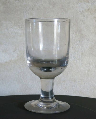 Grand verre ancien - grand,
