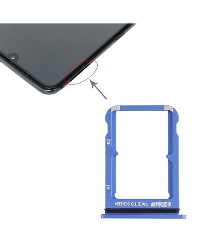 Tiroir sim xiaomi bleu - mi,