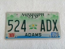 PLAQUE IMMATRICULATION AUTO US