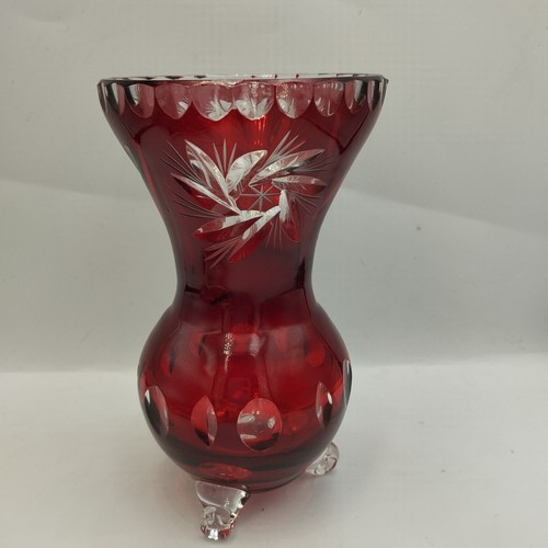 Vase cristal bohème - vase,