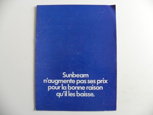 Brochure chrysler simca - brochure,