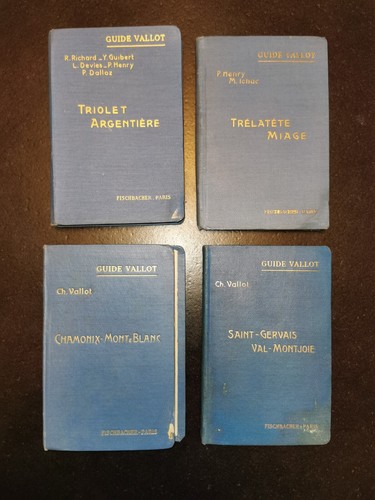 Guide vallot chamonix 1931 - 4,