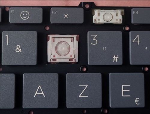 Touche clavier français - de,