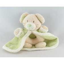 Doudou hochet souris beige