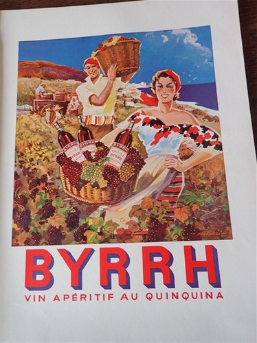 Byrrh vendanges par - byrrh,