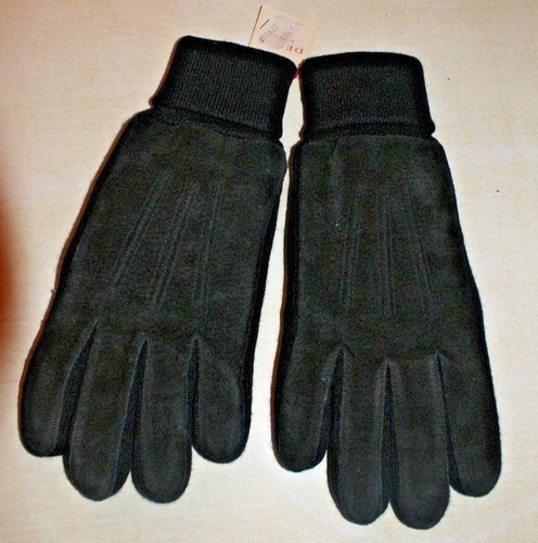 Paire gants noir neuf - gants,