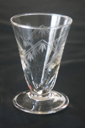 Verre table ancien - de,