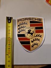 Stickers Autocollant Adesif Porsche H 11 Cm L 8,5 Cm Polymere Tres Résistant 