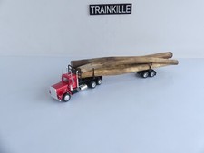 1:87 CAMION AMERICAIN + REMORQUE TRANSPORT DE GRUMES