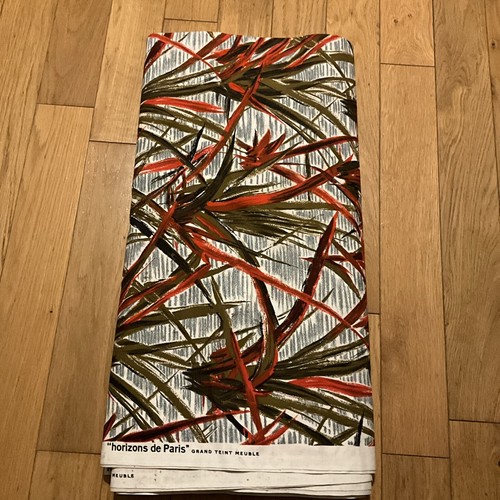 Ancien coupon tissu - de,