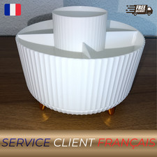 Organisateur de maquillage - Rotatif à 360° - Rangement - Maquillage - Élégant