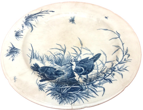 Ancien plat service - de,
