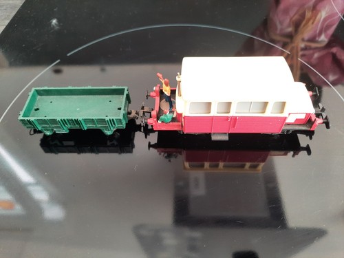 Draisine loco avec wagonnet - avec,