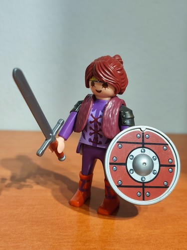 Playmobil figurine guerrière - figurine,