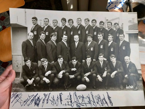 Photo dedicace rugby - dedicace, xv