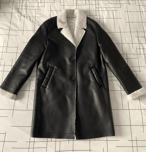 Manteau chaud femme simili